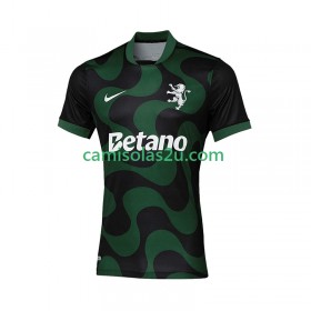 Camisolas de futebol Sporting Clube de Portugal Equipamento Alternativa Equipamento Quarto 2025/26 Manga Curta